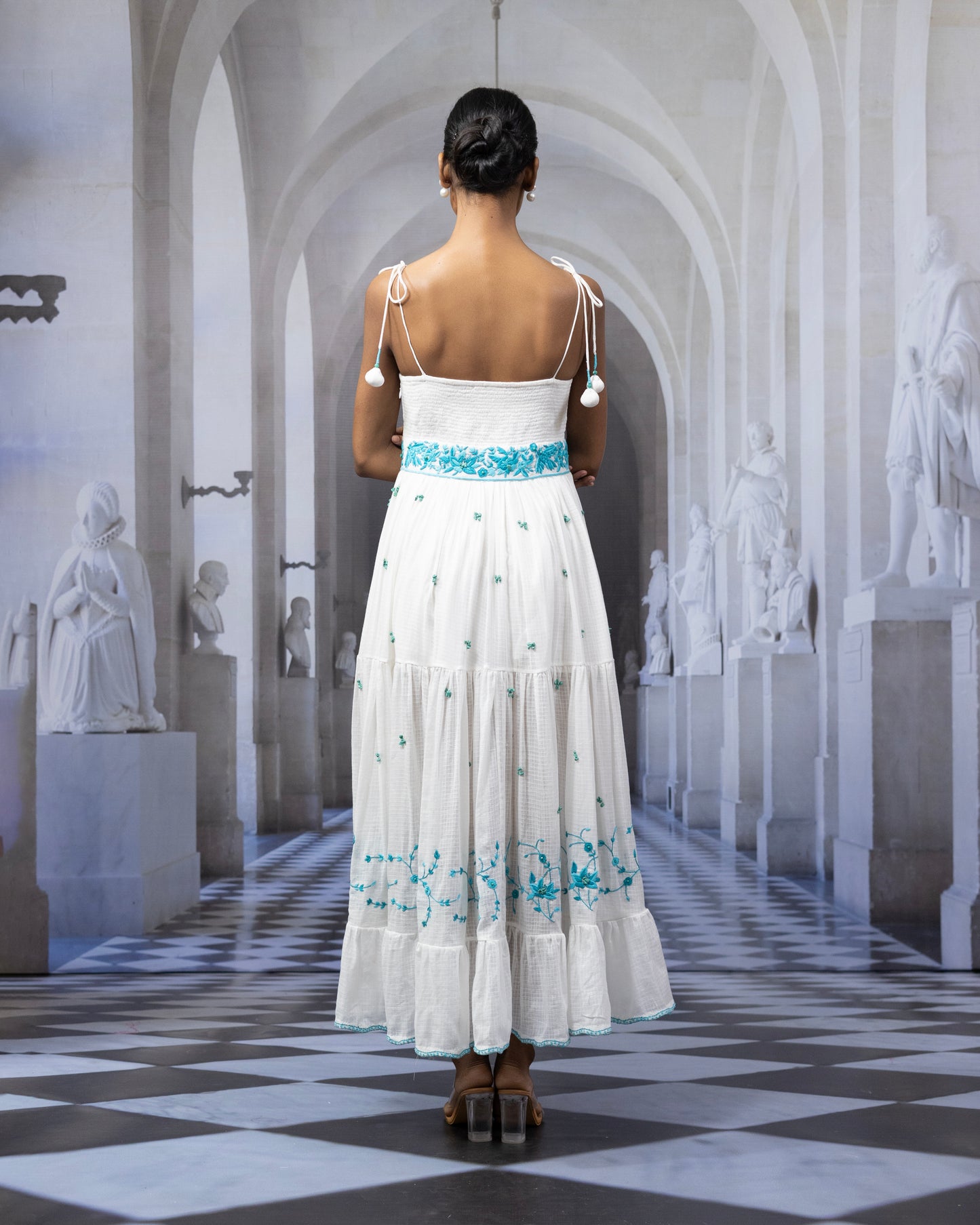 Pritilata Tiered Maxi Dress