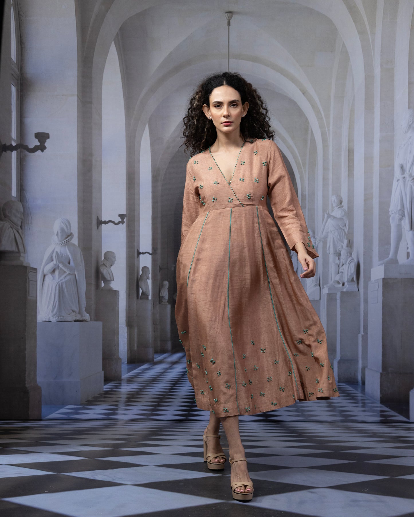 Pam Panelled Dress