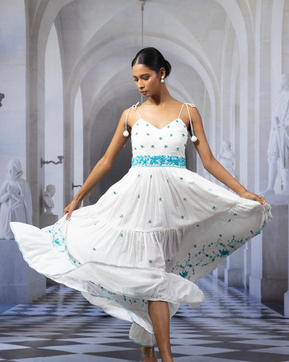 Pritilata Tiered Maxi Dress