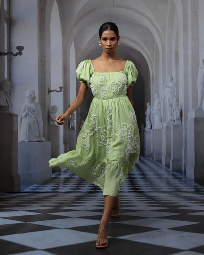 Prajo Tie-up Dress.