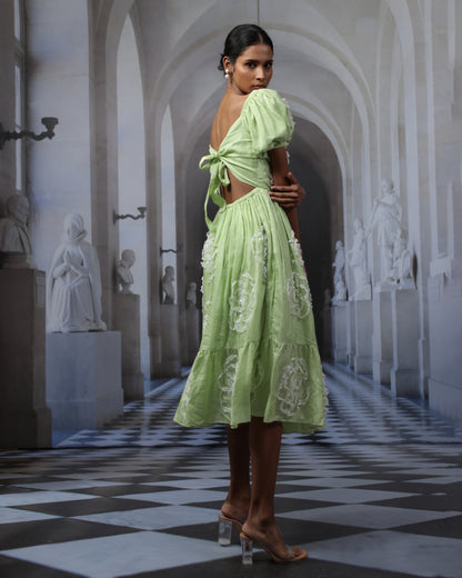 Prajo Tie-up Dress.