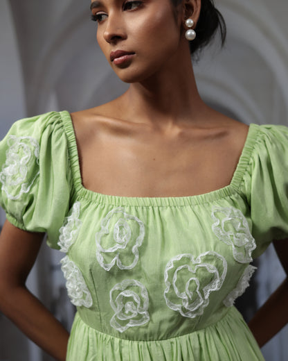 Prajo Tie-up Dress.